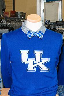 UK bowtie on a mannequin